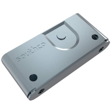 Southco Dual-Lock Heavy Duty Butt-Joint Panel Fastening Receptacle, Steel, Zinc, Hot-Dip Galvanized R5-0079-17