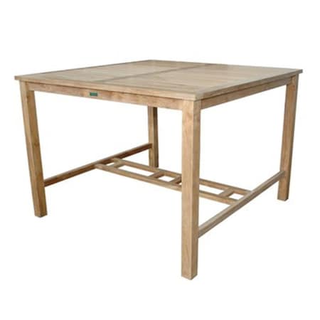 Anderson Teak 59 in. Square Bar Table TB-5959BT