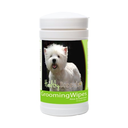 Healthy Breeds West Highland White Terrier Grooming Wipes 840235151593
