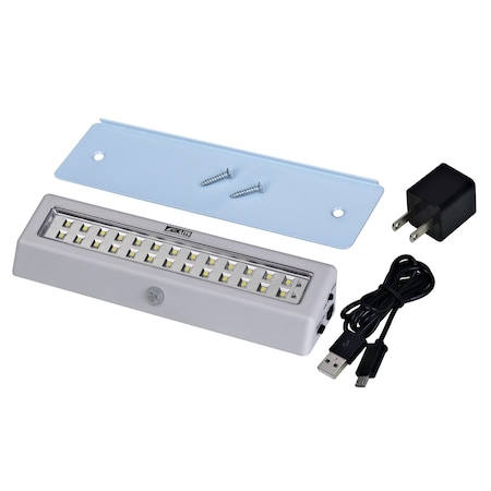 Alert Reel Mfg ProLite Professional Grade LED, Rechargeable 250 Lumen Motion Light OSL2600