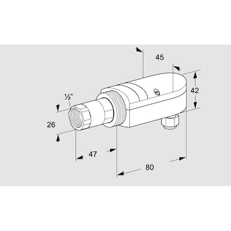 Honeywell Kromschroder UVS 10D0G1 Sensor, Flame, Ionization KS84315200