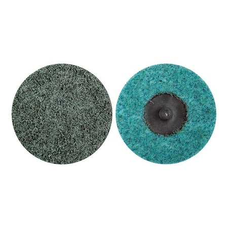 Norton Co Quick-Change Disc: Roloc TR, 3" Disc Dia, Aluminum Oxide, Non-Woven 66261170273