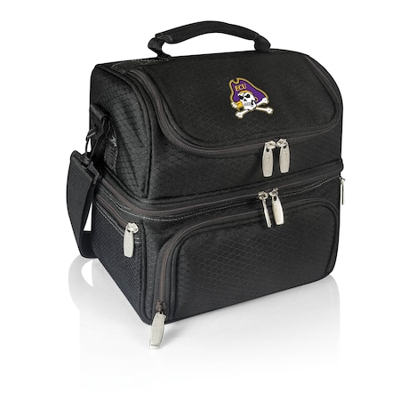 Picnic Time Family Of Brands NCAA East Carolina Pirates Pranzo Lunch Bag - Insulated Lunch Box with Picnic Set 512-80-175-874-0
