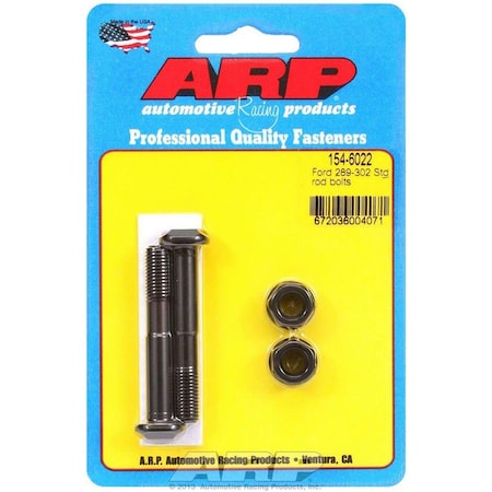 Arp 154-6022 Rod Bolt Kit for Small Block Ford 289-302, 2PK ARP154-6022