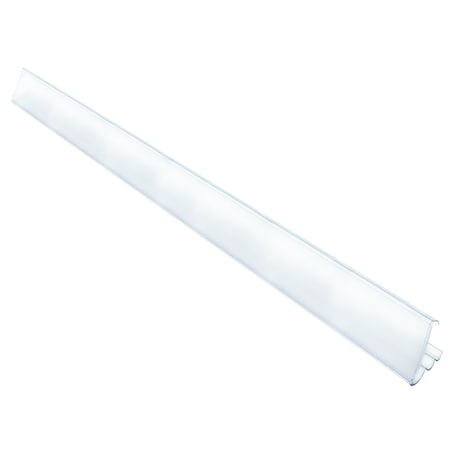 Quantum Storage Systems ANGLED LABEL HOLDER CLEAR 24in LHA24C