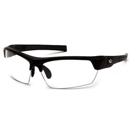 Venture Gear Tensaw, Black Frame/Clear Anti-Fog Lens VGSB310T
