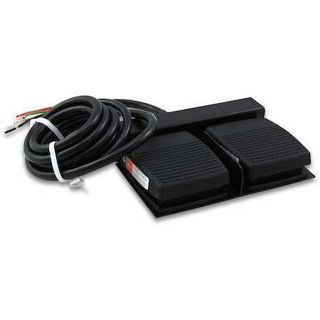 Linemaster 971Sm Single Black Foot Switch 971-SM