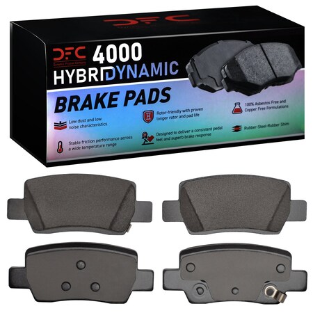 Dynamic Friction Co DFC 4000 HybriDynamic Brake Pads 4000-2373-00