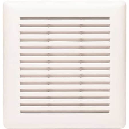 Broan-Nutone Replacement Grille in White, includes Motor and Mounting plate S0838B000