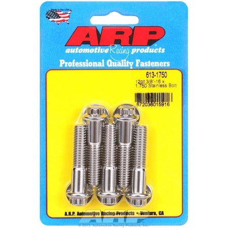 Arp Stainless Steel Bolts A14-6131750