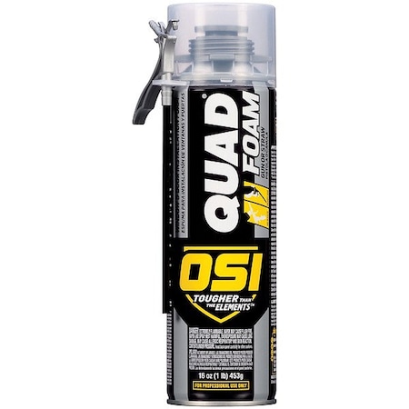 Osi Insulating Foam Sealant Window and Door Installation Foam, Can, Yellow, 1:1 Expansion Ratio 2629456