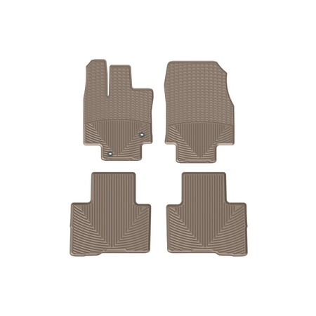 Weathertech Tan, Front and Rear All Weather Floor Mats W540TN-W541TN
