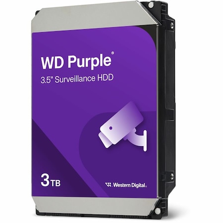 Western Digital WD Purple WD33PURZ 3 TB Hard Drive - 3.5" Internal - SATA (SATA/600) - 5400rpm WD33PURZ