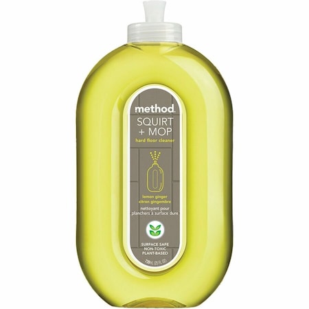 Method Squirt + Mop Hard Floor Cleaner, Lemon Ginger, 25 fl oz, 6PK 00563