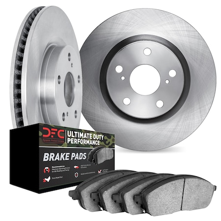 Dynamic Friction Co DFC Brake Rotor- Heavy Duty Brake Pad 6402-47016