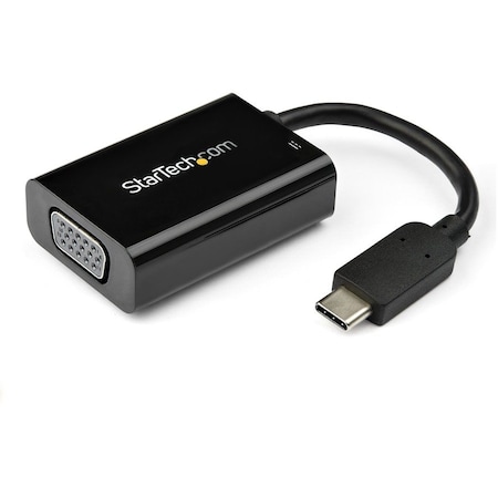 Startech.Com USB C to VGA Adapter with Power Delivery CDP2VGAUCP