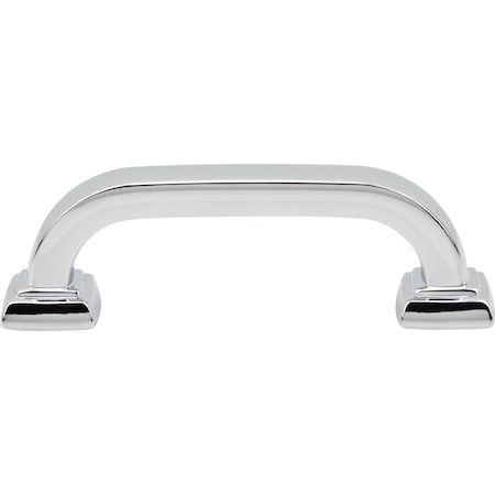 Designperfect 3'' Center-to-Center Handle Pull, Polished Chrome, 10PK DPA10S32PC