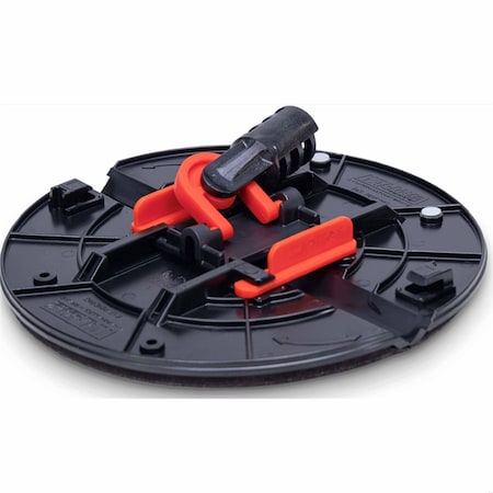 Wal-Board Tools Folding Radial Pole Sander, Drywall Sander, 9 in. Hook & Loop Sander FRSHC