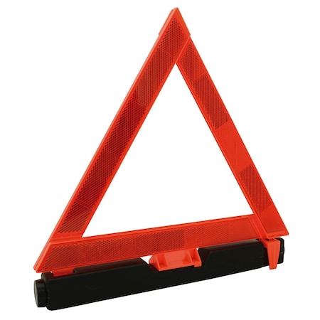 Surtek Emergency Reflective Triangle With Sanded Base, 11-1/2in TRF101