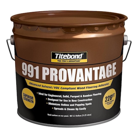 Titebond 991 Provantage Wood Flooring Adhesive, 3.5 Gallon Beige 8179