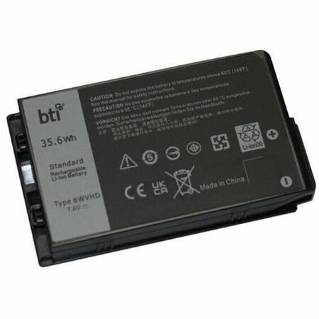 Battery Technology BTI 2-CELL 7.6V LI-ION NOTEBOOK BATTERY FOR DELL LATITUDE 12 RUGGED 451-BDDY-BTI