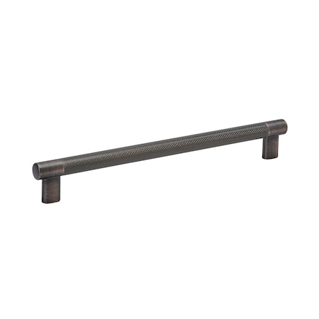 Amerock Bronx 10-1/16 in 256 mm Center-to-Center Oil Rubbed Bronze Cabinet Pull BP36560ORB