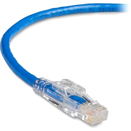 Black Box Gigabase 3 Cat5E Patch Cable Blue 10Ft C5EPC70-BL-10