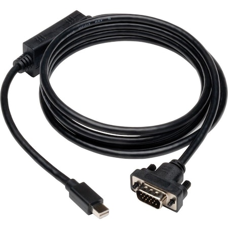 Tripp Lite 6FT MINI DISPLAYPORT TO VGA ADAPTER ACTIVE CONVERTER MDP TO VGA 1920 X 1200 DPOR P586-006-VGA-V2