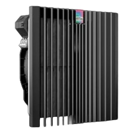 Rittal Axial Fan, Black, Plastic, 12-11/16 in H 3245918