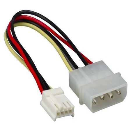Sanoxy 6in 5.25 Male to 3.5 Female Internal Power Adapter Cable SNX-CBL-LDR-PC106-0206