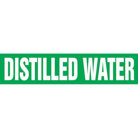 Accuform ASME ANSI PIPE MARKER DISTILLED RPK267STB