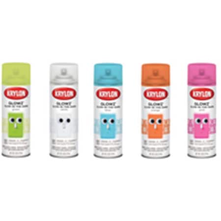 Krylon 6 oz Orange Glowz 3154K