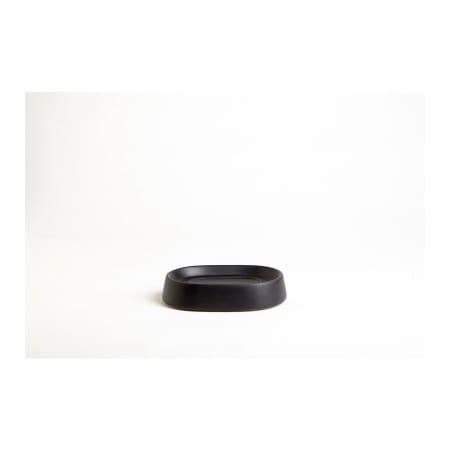 Moda At Home Enterprises Ltd BLK Soap Dish 105809-BLK
