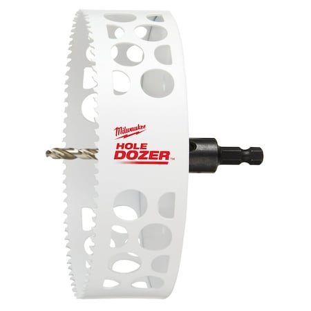 Milwaukee Tool 6" HOLE DOZER Bi-Metal Hole Saw with Arbor 49-56-9698