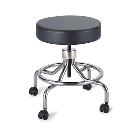 Betterbeds Lab Stool-Manual Low Base in Black BE124609