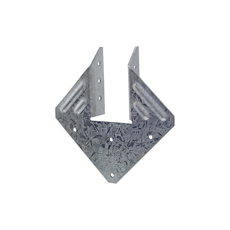 Simpson Strong-Tie Co Hurricane Tie 4" H X 4" W 18 Ga. Galvanized Steel, 100PK H1AZ