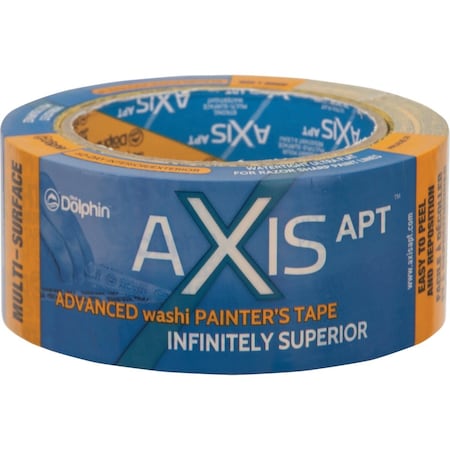 Blue Dolphin Axis APT 1.88'' x 54.6 Yd. Washi Painters Tape TP WASHI SP2 0200