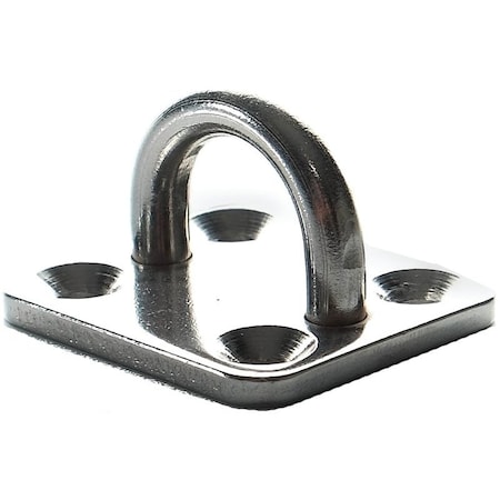 Ram Tail Square Eye Plate, Stainless Steel, For: Turnbuckle or Fork Jaws RT SEP-02