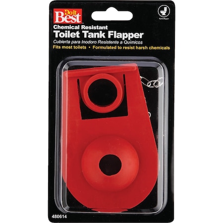 Do It Best Universal Rubber Toilet Flapper with Chain 91481