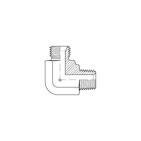 Adaptall 90 Degrees MALE BSPP X MALE NPT ELBOW 1 in 1 in 9070-16-16