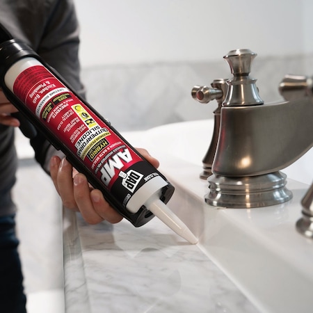 Dap AMP 9 Oz. Advanced Modified Polymer Kitchen Bath & Plumbing Sealant White 7079800762