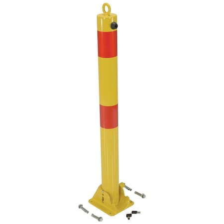Vestil Fold-Down Bollard PARK-P-76-FD