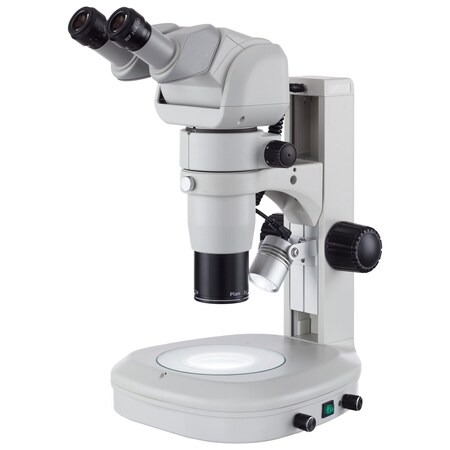 Amscope PM230 Zoom Binocular Stereo Microscope 8X-80X on Track Stand w/Common Main ObjectiveCMO, Dual Illu PM230A
