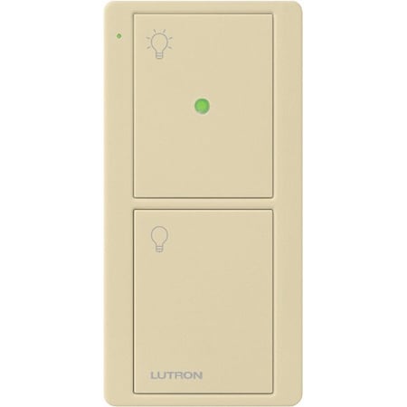 Lutron Wireless Control, Nightlight, 2Bttns, Ivory PJN-2B-GIV-L01