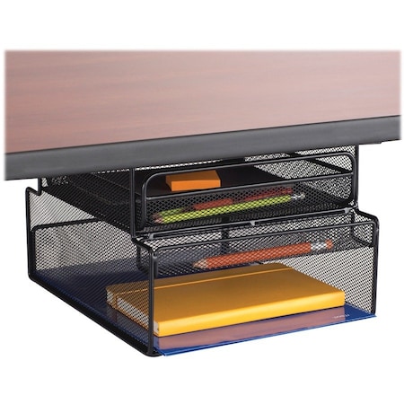 Safco Mountable Hanging Storage, Mesh 3244BL