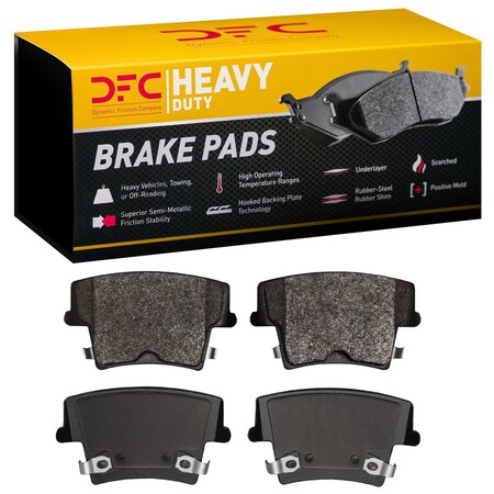 Dfc Heavy Duty, Disc Brake Pad Set,  1214-1057-00