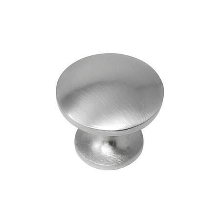 Laurey Wellington Series Cabinet Knob, 0.86 in Projection, Zinc, Satin Nickel 12359