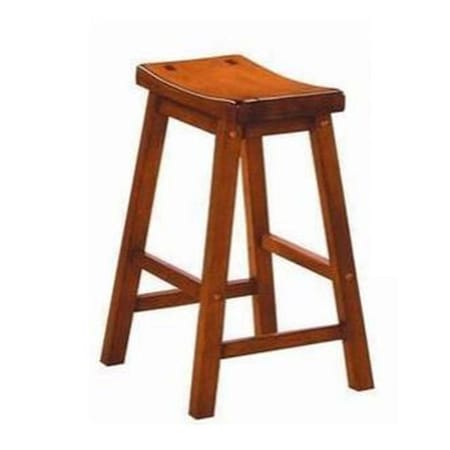 Home Elegance 24H STOOL- RTA- OAK FINISH -, 2PK 5302A-24