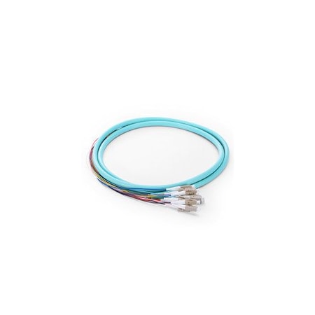 Legrand Fiber Optic Patch Cable, LC-ST Duplex, Multimode 62.5/125 (OM1),  852-242-033