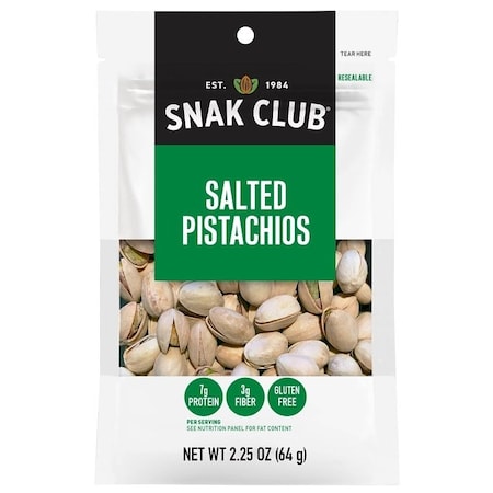 Snak Club CSU29110 Pistachios, 2.25 oz 700616